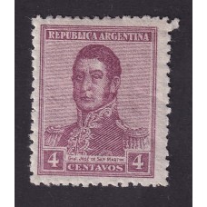 ARGENTINA 1920 GJ 497 ESTAMPILLA NUEVA CON GOMA U$ 3